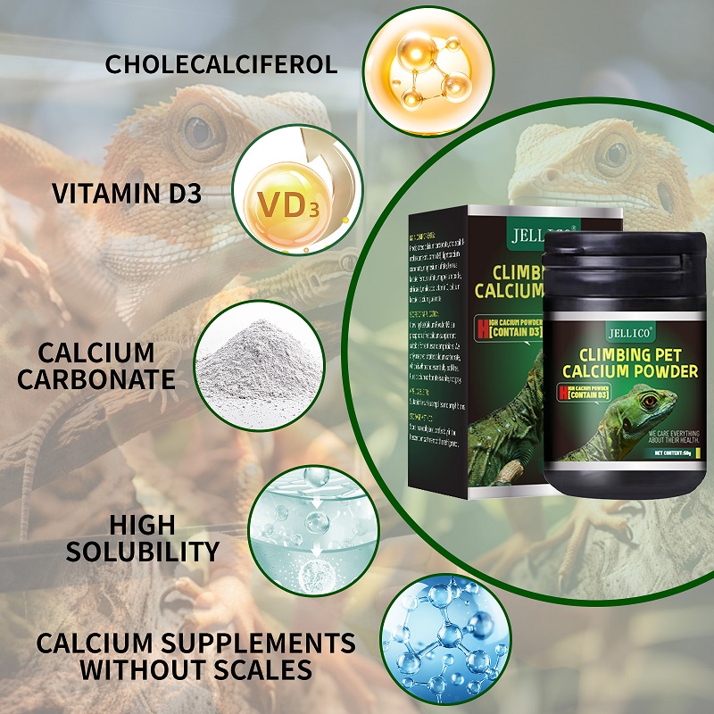 Crawling Pet Vitamin D3 Calciu - Calcium Powder Reptile ulasan dan harga