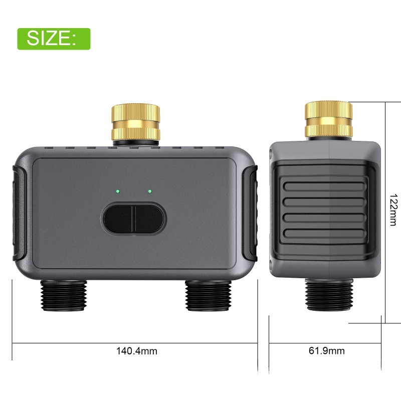 WiFi Bluetooth Dual‑Outlet Sma - Timer Dual Outlet ulasan dan harga